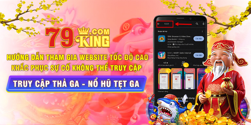 Đăng ký 79King trên điện thoại ra sao